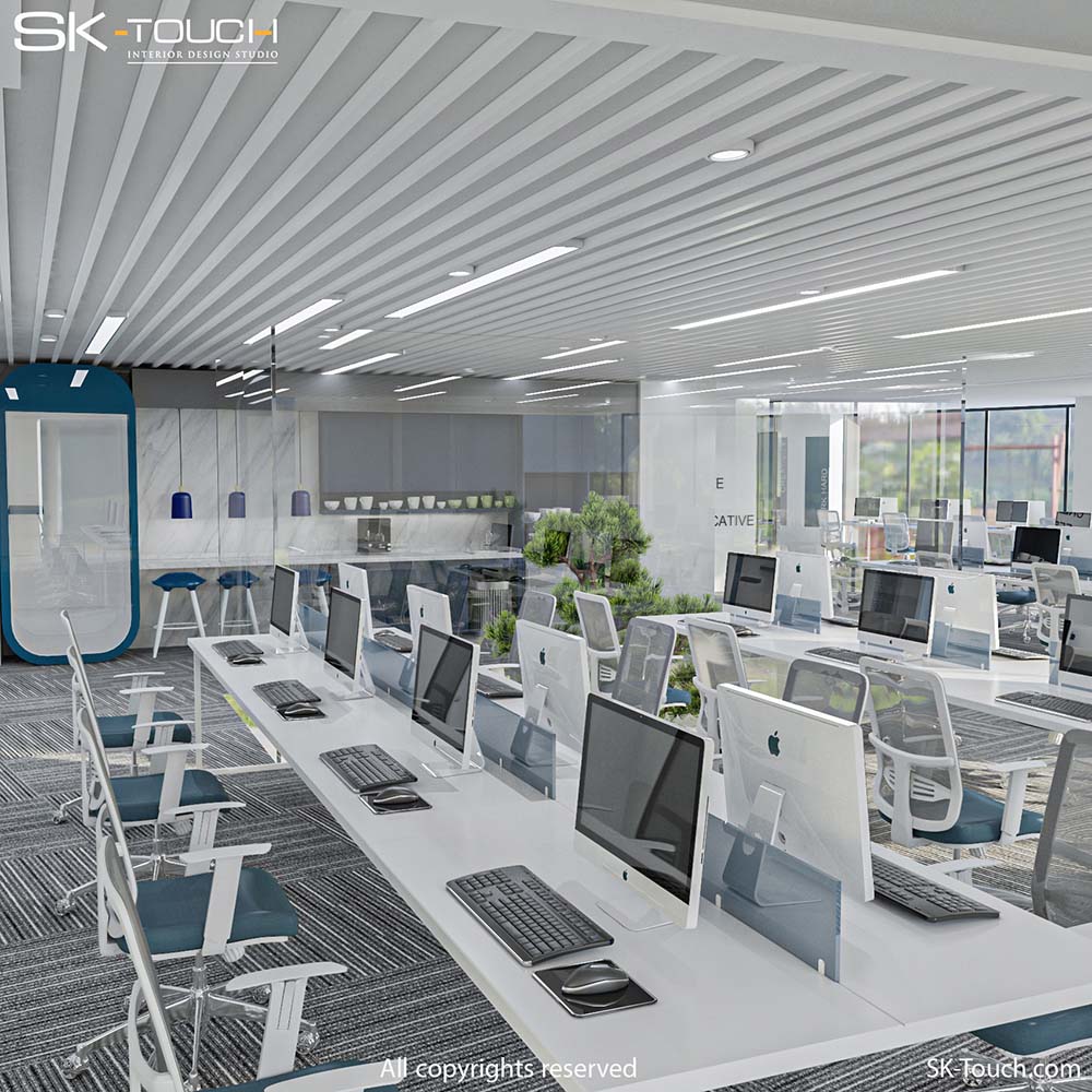 2,000 sqm Office Design Jeddah City